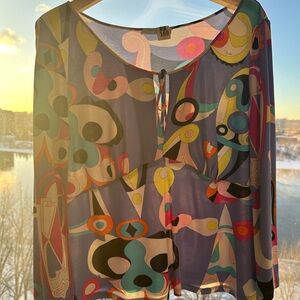 Pucci Long Sleeve Top